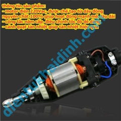 MÁY KHOAN khoan mạch cầm tay 220vac, mũi 2.0-3.2mm 180W, 400g, 5 cấp tốc độ 32000RPM kde3670