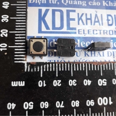 NÚT NHẤN RESET DÁN SMD màu đen 12mm 12x12 cao 6mm ~ 12mm kde3799
