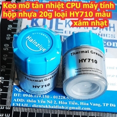 Keo mỡ tản nhiệt CPU VGA máy tính dạng ống xilanh, hộp tròn 38g 5g 20g loại HY410 HY510 HY610 HY710 kde1677
