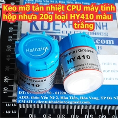 Keo mỡ tản nhiệt CPU VGA máy tính dạng ống xilanh, hộp tròn 38g 5g 20g loại HY410 HY510 HY610 HY710 kde1677