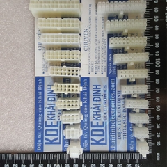 Bộ RỜI ĐẦU NHỰA ĐỰC, CÁI, LÕI SẮT ĐẦU NỐI, HEADER 5557/5559 4.2mm 2P-24P (JACK NỐI MÁY TÍNH) kde4070