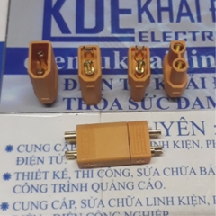 Bộ đầu đực + cái jack nguồn PIN xe điều khiển từ xa, jack XT XT30 hàng chất lượng cao kde4545