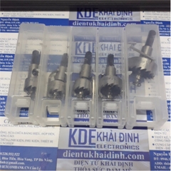 5 MŨI KHOAN THÉP khoét lỗ lớn HSS LỖ 16, 18.5, 20, 25, 30mm kde4639