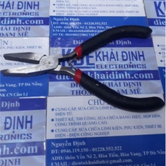 Kèm, Kìm nhỏ, dài 4.5 inch, 10cm, đầu bằng, không răng kde4715