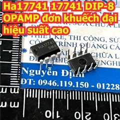 HA17741 17741 DIP-8 OPAMP đơn khuếch đại hiệu suất cao ke4756