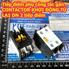 Tiếp điểm phụ công tắc gắn CONTACTOR KHỞI ĐỘNG TỪ LA1 DN F4-02 F4-04 F4-11 F4-13 F4-20 F4-22 F4-31F4-40 kde4759