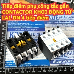Tiếp điểm phụ công tắc gắn CONTACTOR KHỞI ĐỘNG TỪ LA1 DN F4-02 F4-04 F4-11 F4-13 F4-20 F4-22 F4-31F4-40 kde4759