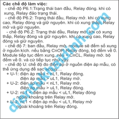 MODULE DELAY 0.01S-9999 PHÚT LED HIỂN THỊ, 4 PHÍM NHẬP, dùng RELAY làm mạch sạc acquy kde4904