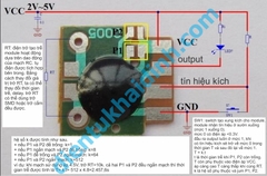 Module hẹn giờ, DELAY tạo trễn mini siêu nhỏ C005 thời gian trễ 2s-1000h kde5139