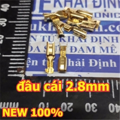 đầu nhựa vỏ cái / đực header jack xe máy oto chống cháy 2.8mm 2P 3P 4P màu đỏ đen xanh lá xanh dương kde9595