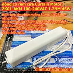 động cơ rèm cửa Curtain Motor ZK01-AKM 100-240VAC 1.2NM 45W kde5229