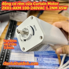 động cơ rèm cửa Curtain Motor ZK01-AKM 100-240VAC 1.2NM 45W kde5229