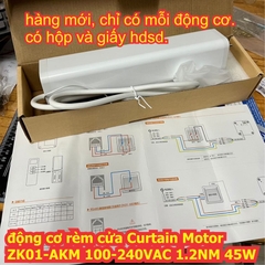 động cơ rèm cửa Curtain Motor ZK01-AKM 100-240VAC 1.2NM 45W kde5229