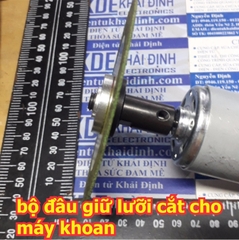 đầu giữ lưỡi cắt cho máy khoan, cho động cơ trục 5~12mm kde5364