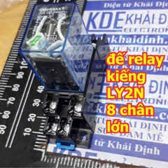 Đế Relay Kiếng LY2N-J PTF08A HH52PL loại 8 chân lớn kde5403