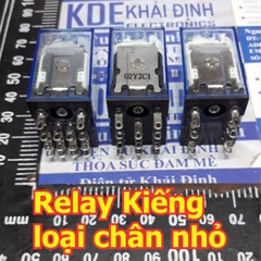 Relay Kiếng MY2N-J HH52P MY2 loại 8 chân nhỏ, điện áp 12Vdc 24Vdc 110Vac 220Vac kde5412
