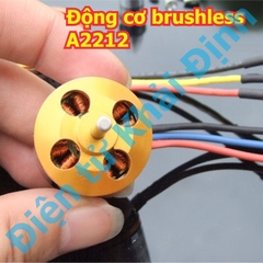 động cơ brushless, không chổi than máy bay UAV mô hình A2212 2450KV kde5479