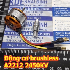 động cơ brushless, không chổi than máy bay UAV mô hình A2212 2450KV kde5479