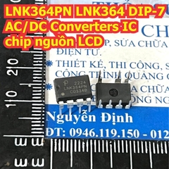 LNK364GN LNK364PN LNK364DN LNK364 SOPD-7 DIP-7 SOP-7 AC/DC Converters IC chip nguồn LCD kde9411