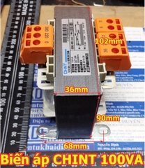Biến áp cách ly Biến thế hàng CHINT NDK-100VA 100W 220V/380V 6V/12V/24V/36V hàng nặng 2.1kg kde6196