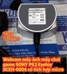 Webcam máy ảnh máy chơi game SONY PS2 Eyetoy SCEH-0004 có tích hợp micro kde6732
