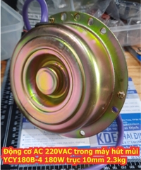 Động cơ AC 220VAC trong máy hút mùi YCY180B-4 YPY 1050V/P 160W 180W trục 10mm 1.8kg 2.1Kg kde6828