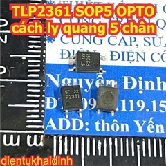 P109 P112A P155E P2361 P2366 TLP109 TLP112A TLP112 TLP155E TLP155 TLP2361 TLP2366 SOP5 OPTO cách ly quang 5 chân kde6869