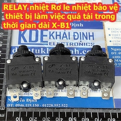 RELAY nhiệt Rơ le nhiệt bảo vệ thiết bị làm việc quá tải trong thời gian dài X-B1 10A 15A 20A kde6998