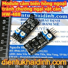 Module cảm biến hồng ngoại tránh chướng ngại vật cản HW-488 kde7117