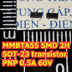 MMBTA55 SMD 2H SOT-23 transistor PNP 0.5A 60V kde7310