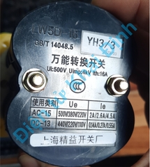 Công tắc xoay tủ điện chuyển đổi 3 pha điện áp LW5D LW5-16 YH3/3 LW5D-16 LW5 kde7313