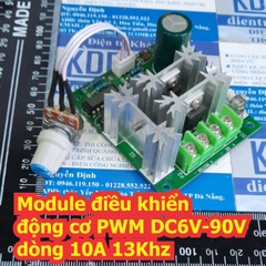 Module điều khiển động cơ PWM DC6V-90V dòng 10A 13Khz kde7327