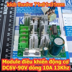 Module điều khiển động cơ PWM DC6V-90V dòng 10A 13Khz kde7327