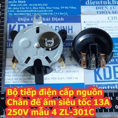 tiếp điện cấp nguồn Chân đế ấm siêu tốc 10A 16A 250V có 5 mẫu kde7361