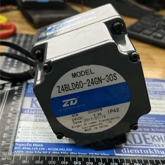 Động cơ giảm tốc không chổi than Z4BLD60 24GN 30S 25K 24V 3.2A 60W 120V/P 1.6kg kde7413