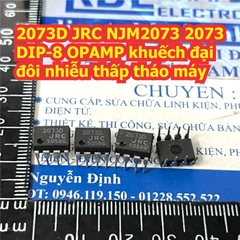 NJM4556 JRC4556 4556AD NJM2100 JRC2100 2100D 2073D JRC NJM2073 DIP-8 OPAMP đôi tháo máy kde7461