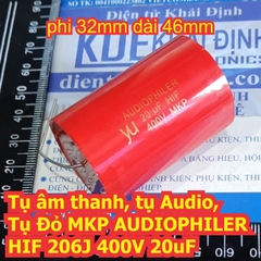 Tụ âm thanh Audio Tụ Đỏ MKP AUDIOPHILER HIF 400V 0.47uF~20uF 474 105 155 225 275 335 475 565 685 825 106 126 206 kde7644