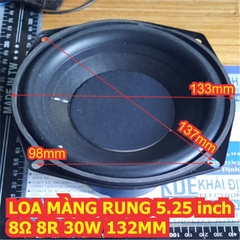 LOA MÀNG RUNG Loa toàn dải LOA siêu trầm 5 inch 5.25 inch 8Ω 8R 30W 119mm 132MM kde7681