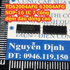 TD62004AFG 62004AFG 62004 SOP-16 IC 7 cổng đệm đảo dòng cao kde7736