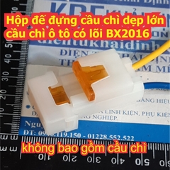 Hộp đế đựng cầu chì dẹp lớn, cầu chì ô tô có lõi BX2016 kde7838