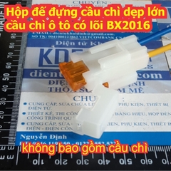 Hộp đế đựng cầu chì dẹp lớn, cầu chì ô tô có lõi BX2016 kde7838