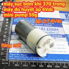 máy sục bơm khí 370 trong máy đo huyết áp 5Vdc HVM2758 5V1 59g kde7974