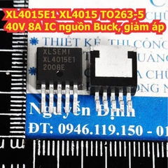 IC XL4015E1 XL4015 TO263-5 40V 8A IC nguồn Buck, giảm áp kde8048