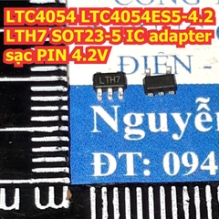LTC4054 LTC4054ES5-4.2 LTH7 SOT23-5 IC adapter sạc PIN 4.2V kde8068