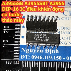 A3955SB A3955SBT A3955 DIP-16 IC điều khiển động cơ bước, tháo máy kde8188