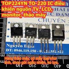 TOP224YN TO-220 IC điều khiển nguồn TV, LCD, monitor, tháo máy kde8189