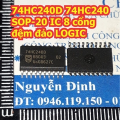 74HC240D 74HC240 SOP-20 IC 8 cổng đệm đảo LOGIC kde8194