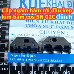 Cặp ngàm hàm rời đầu kẹp kìm bấm cos SN 02C kde8220