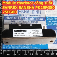 Module thyristor công suất SANREX SANSHA PK25FG80 25FG80 kde8231