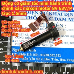 Động cơ giảm tốc mini hành trình chính xác maxon motor 375020 kde8304